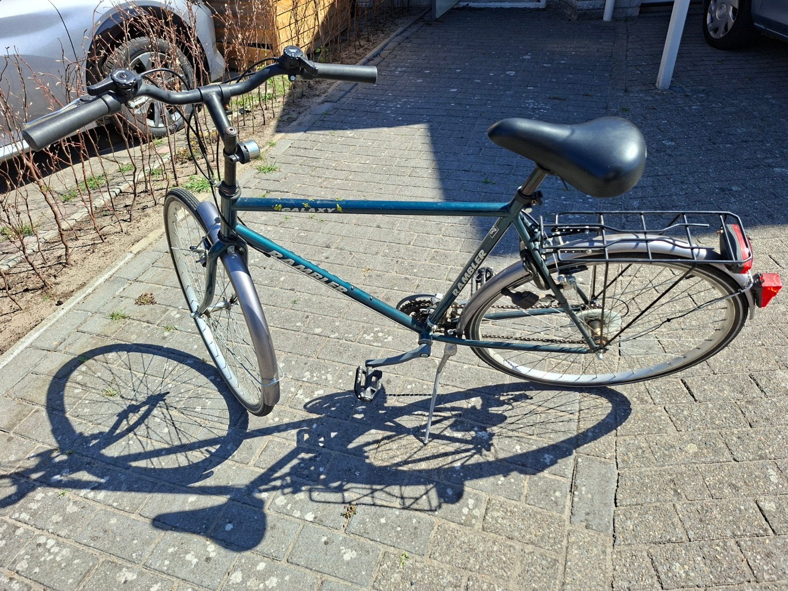Galaxy Rambler 26 inch herenfiets - Groen, Fietsen en Brommers, Fietsen | Heren | Herenfietsen, Ophalen, Gebruikt, Overige merken