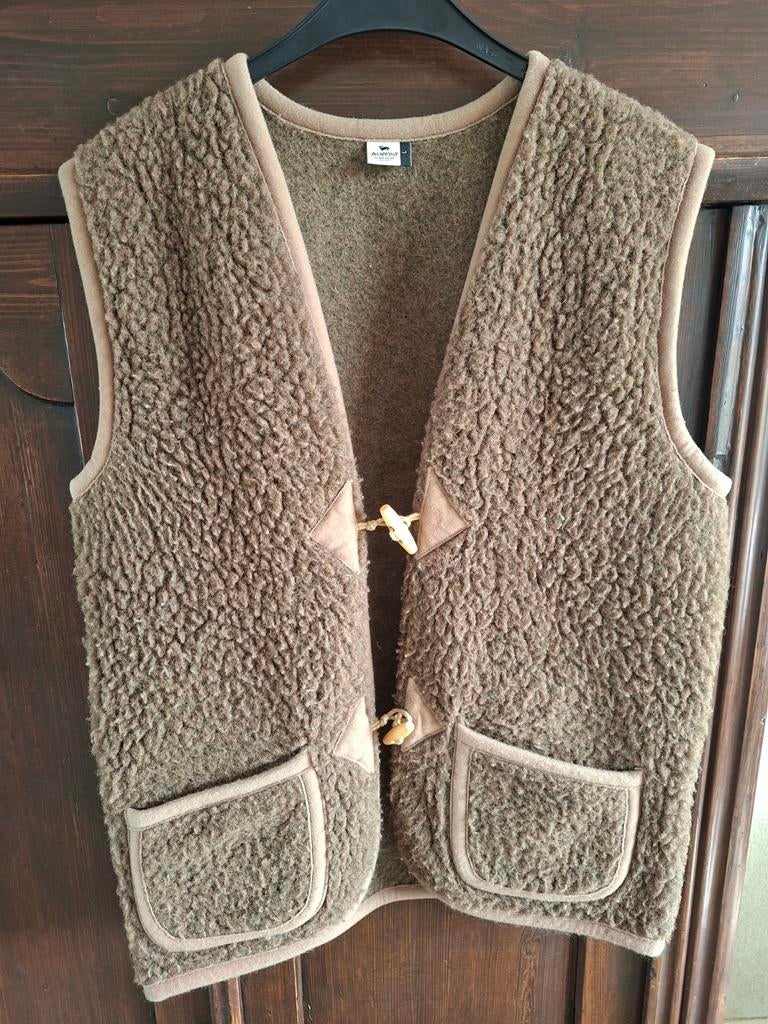 Alwero teddy bodywarmer bruin maat L, Kleding | Dames, Bodywarmers, Ophalen of Verzenden