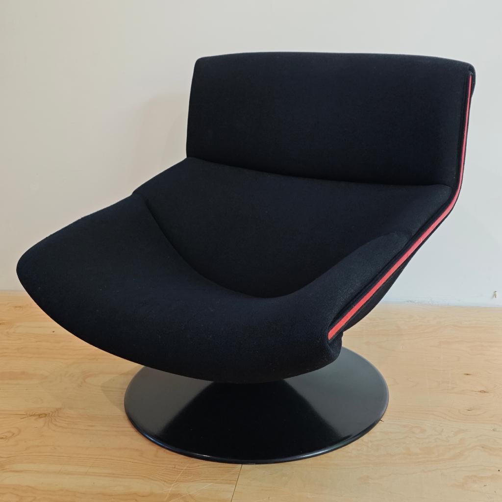 Vintage Artifort F520 Geoffrey Harcourt fauteuil, Huis en Inrichting, Fauteuils, Ophalen, Gebruikt, Onbekend, 75 tot 100 cm
