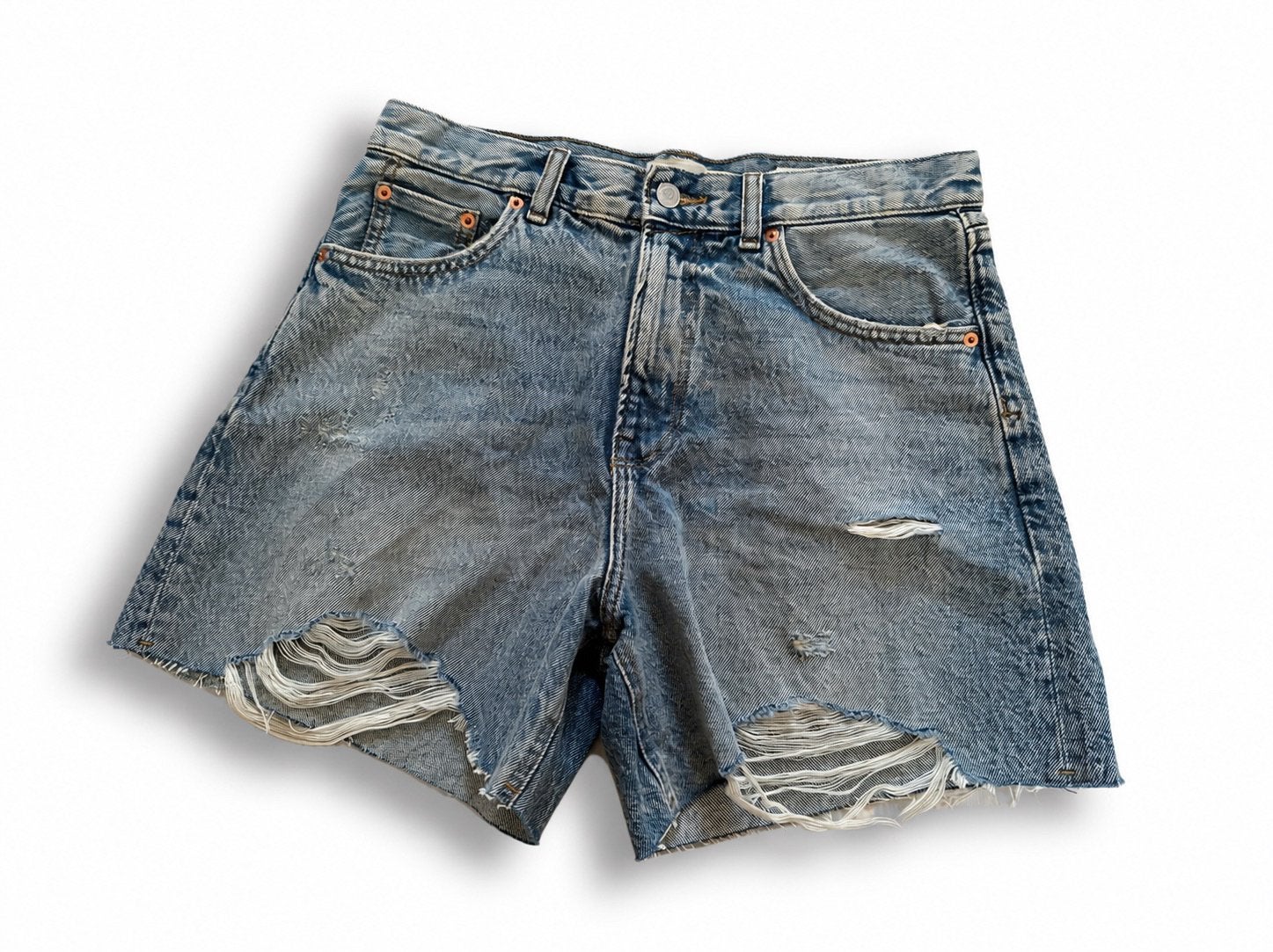 High mom shorts | Nieuw met prijskaartje | Maat 40, Ophalen of Verzenden, Zo goed als nieuw, Blauw, Kort