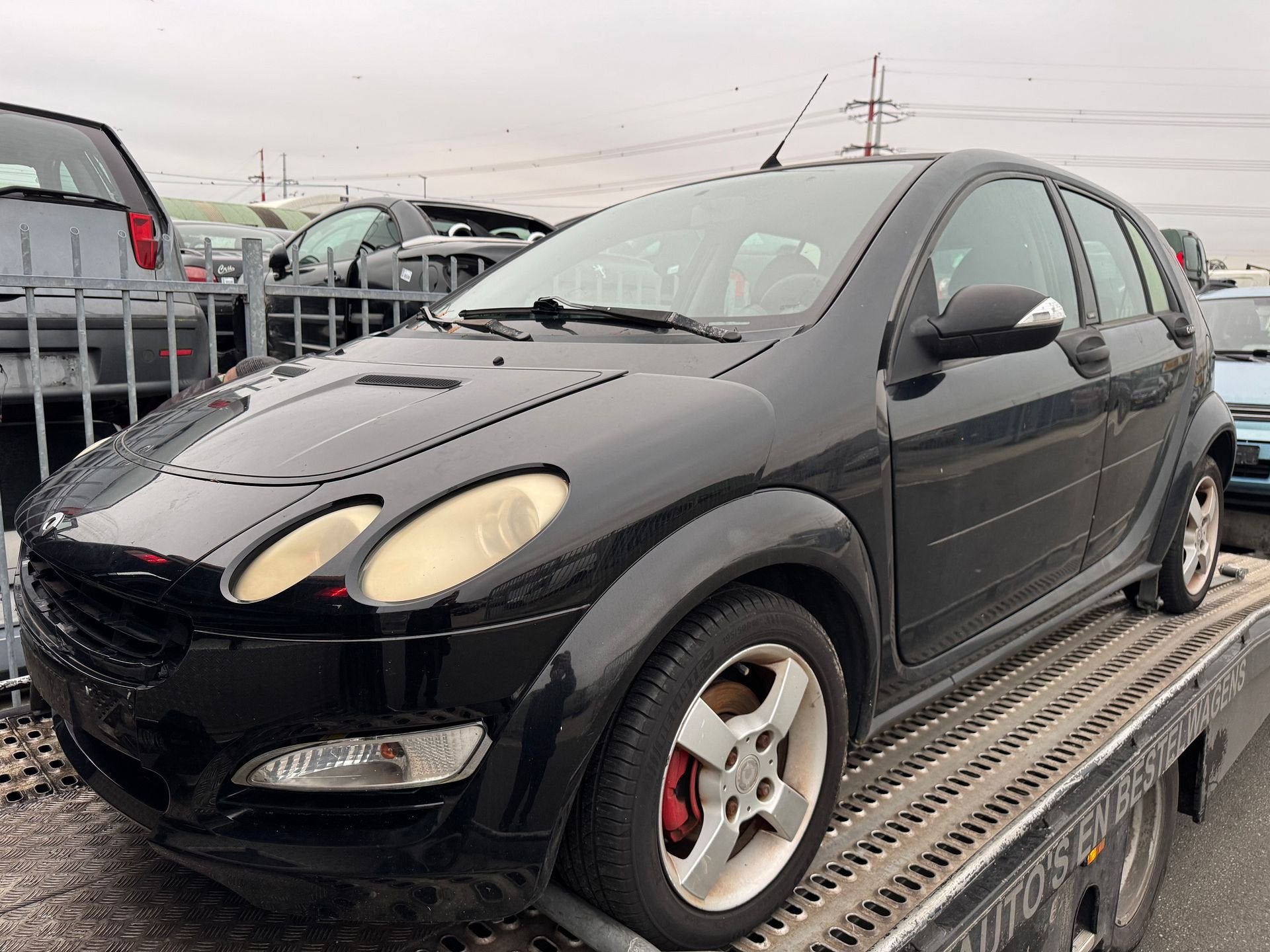 Smart Forfour 1.1 blackbasic 2004 veel onderdelen voorradig, Gebruikt, -, -, Ophalen of Verzenden