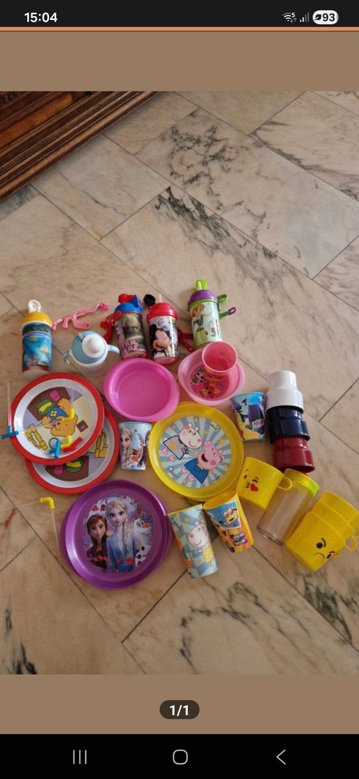 Partij plastic bordjes en bekers, Ophalen of Verzenden, Kunststof