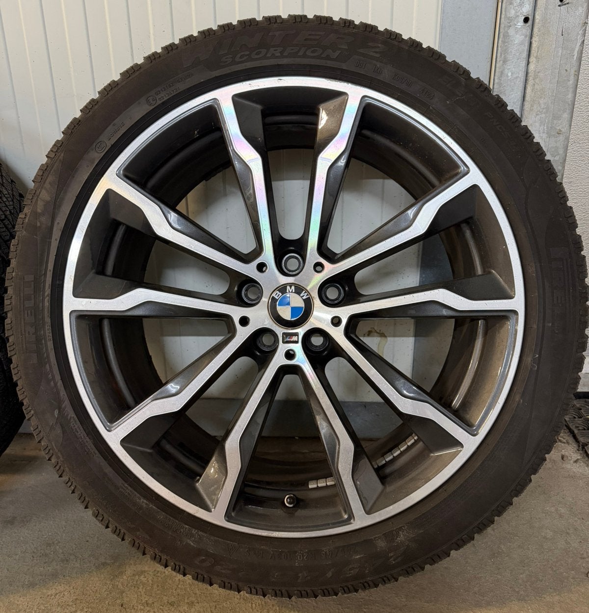 BMW X3 X4 699M velgen 20 inch winterbanden G02 G01 G45, 245 mm, Banden en Velgen, Personenwagen, Info@bmw.nl