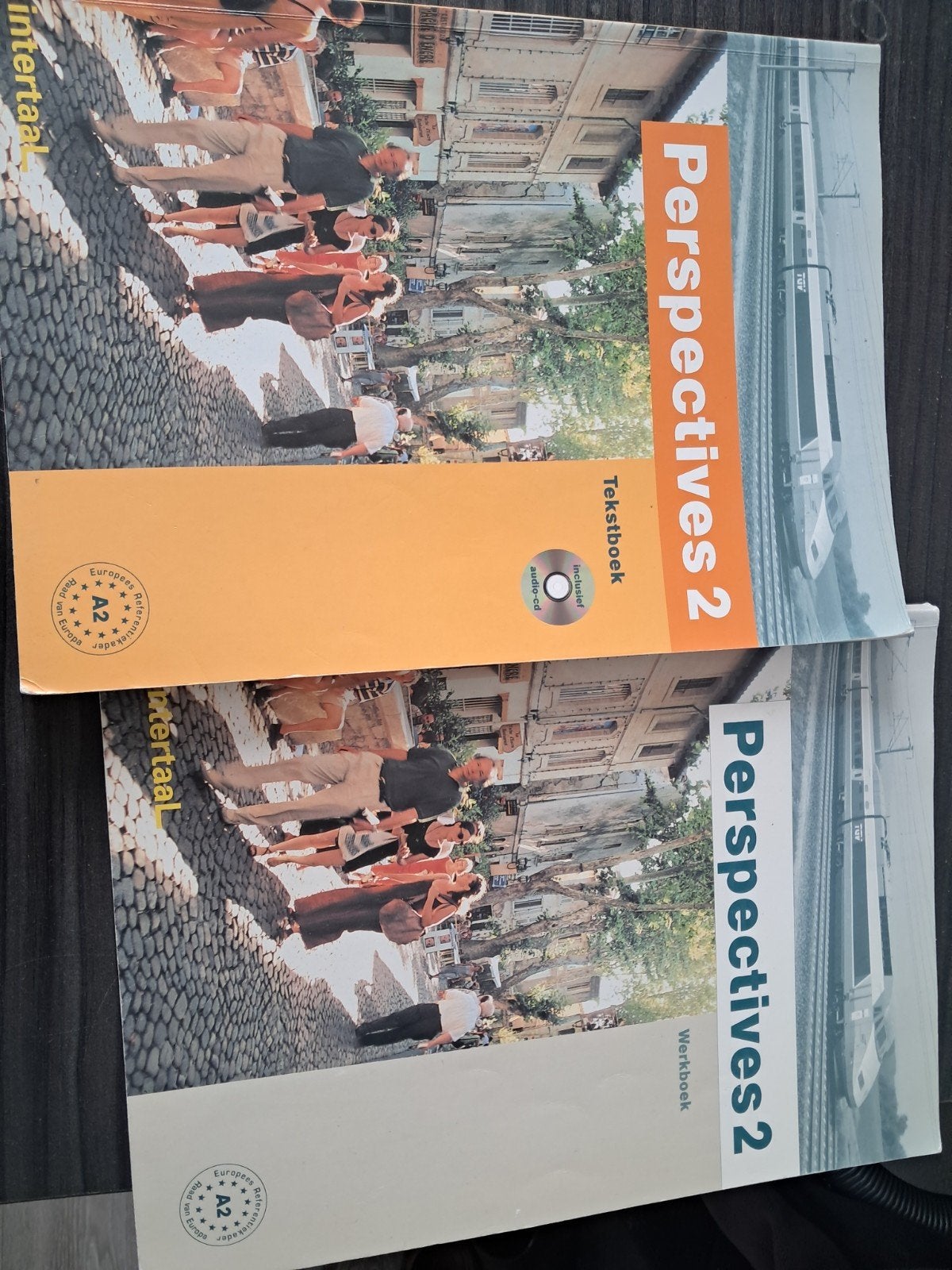 Perspectives 2: Tekstboek en Werkboek Frans, Boeken, Studieboeken en Cursussen, Ophalen of Verzenden, Zo goed als nieuw, Intertaal