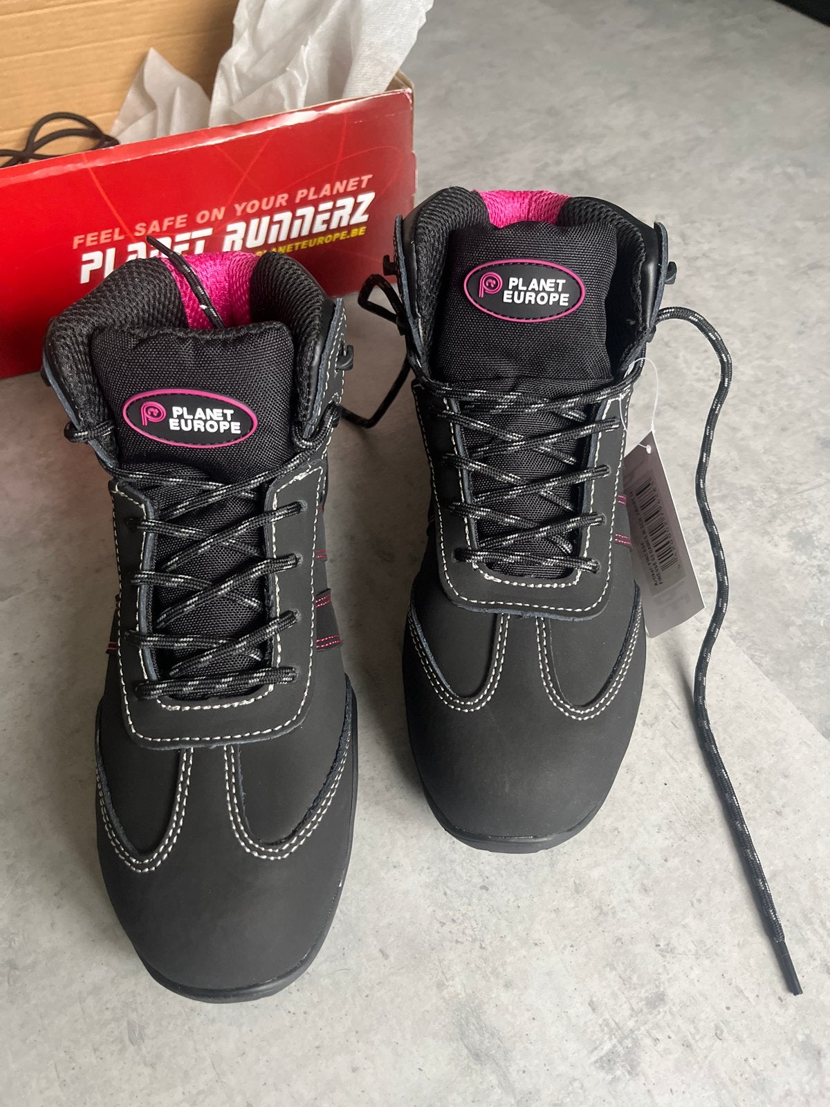 Planet Finesse S3 Dames Werkschoenen Zwart Maat 38, Ophalen of Verzenden, Nieuw, Zwart, Werkschoenen
