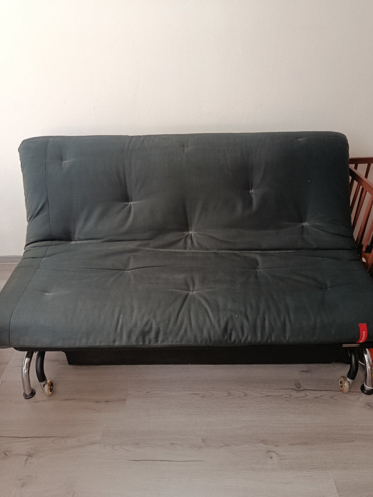 GRATIS Innovation slaapbank, Huis en Inrichting, Ophalen, Gebruikt, Tweepersoons, 140 cm