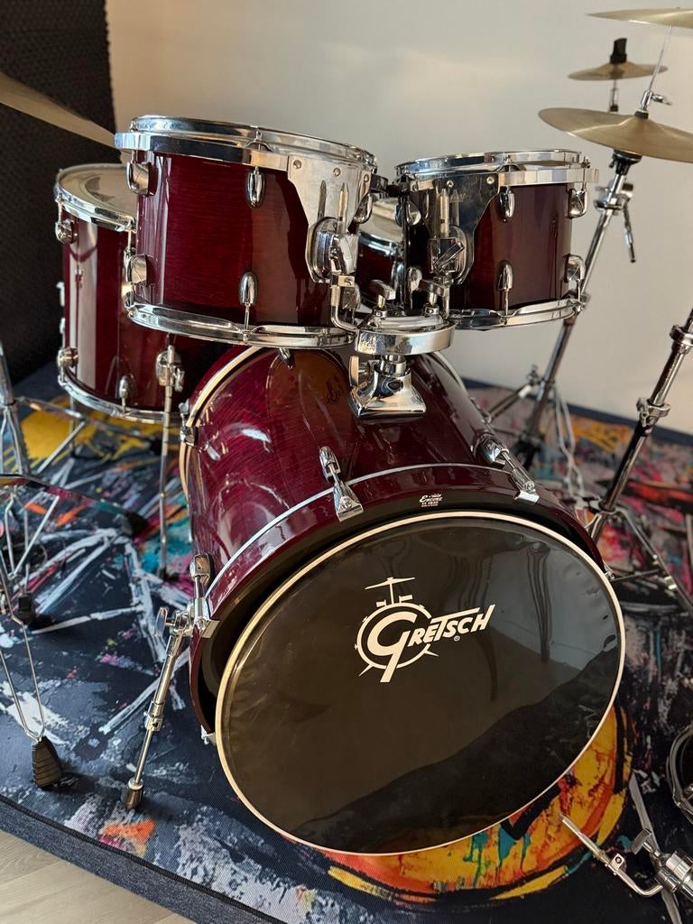 Gretsch Catalina Ash Shellset - Gebruikt, prima staat, Muziek en Instrumenten, Drumstellen en Slagwerk, Gebruikt, Overige merken