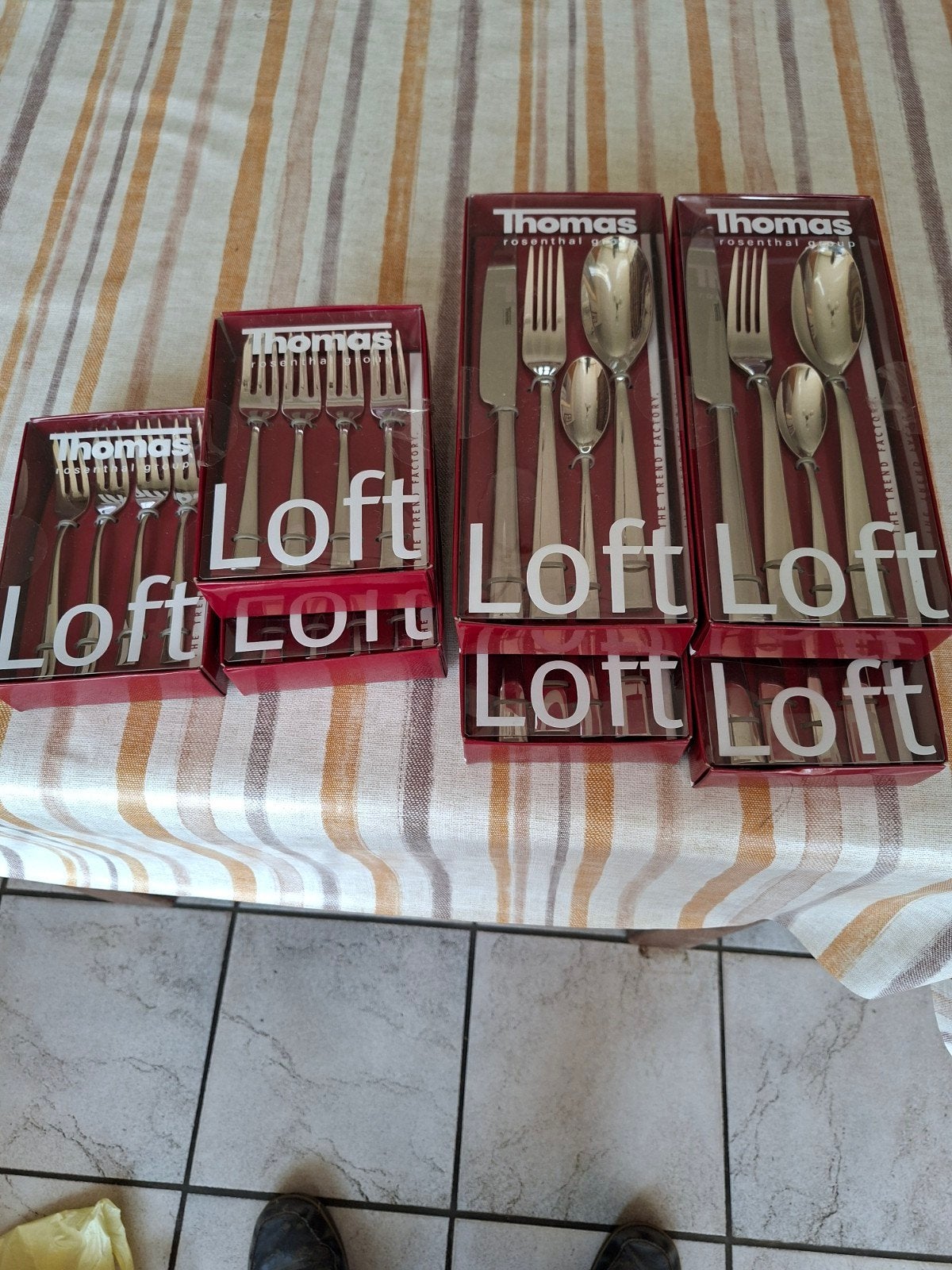 Thomas Rosenthal Loft Bestekset - Nieuw in doos, Ophalen of Verzenden