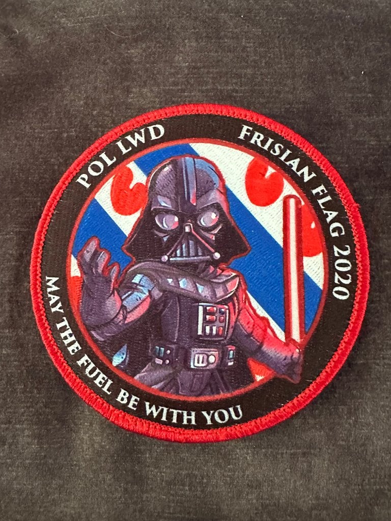 Frisian Flag 2020 patch, Ophalen of Verzenden, Gebruikt, Patch, Badge of Embleem