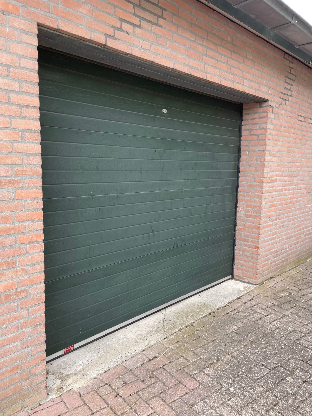 Aperto elektrische roldeur (2 stuks) - 288 cm breed, Ophalen, Gebruikt, Garagedeur, 120 cm of meer