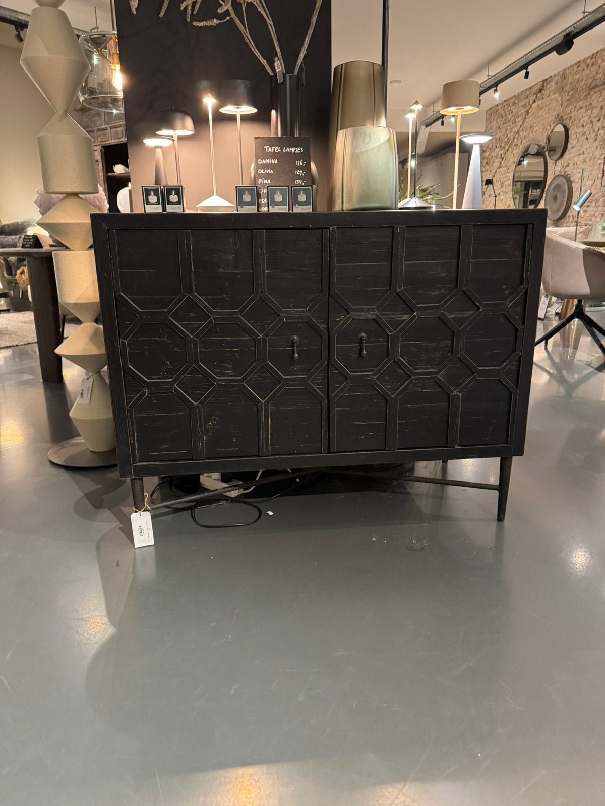Dressoir | BePureHome, Ophalen, 100 tot 150 cm, Nieuw, Grenenhout