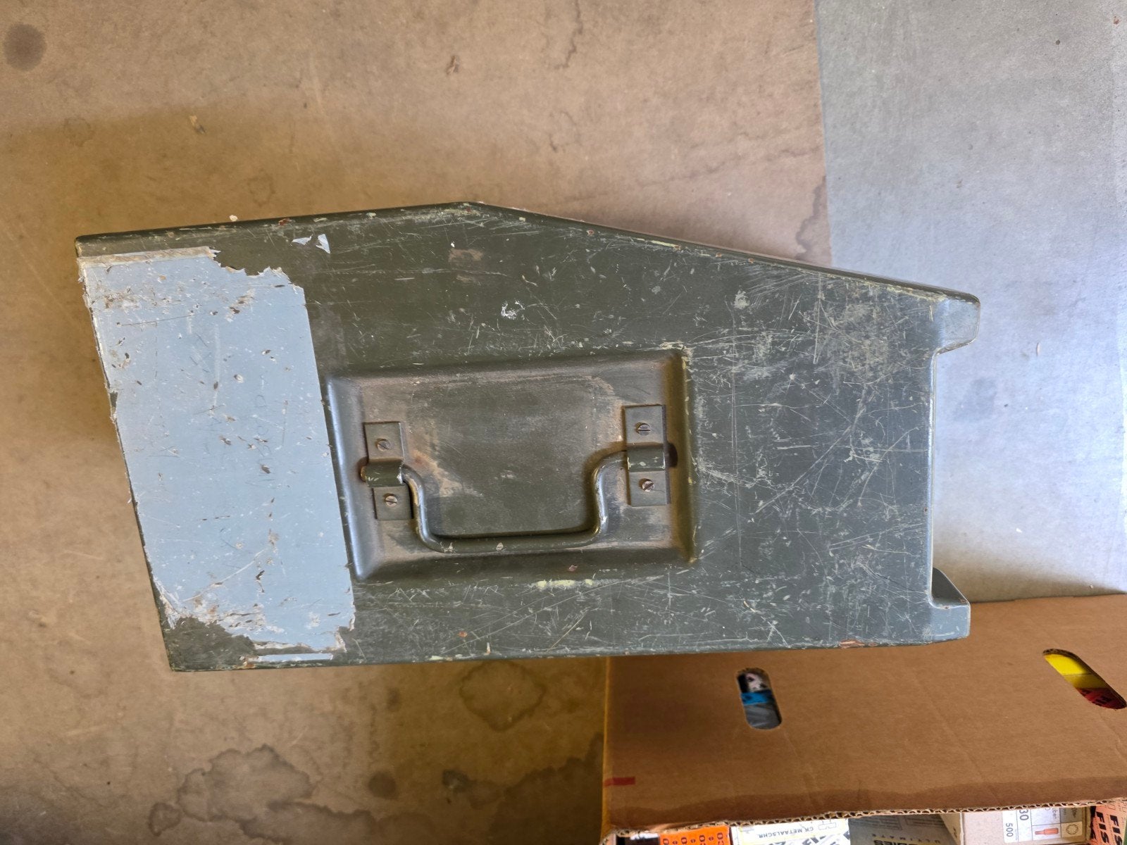 Fal kist voor de infra rood kijker., Verzamelen, Ophalen of Verzenden, Landmacht, Nederland, Kist of Geocache