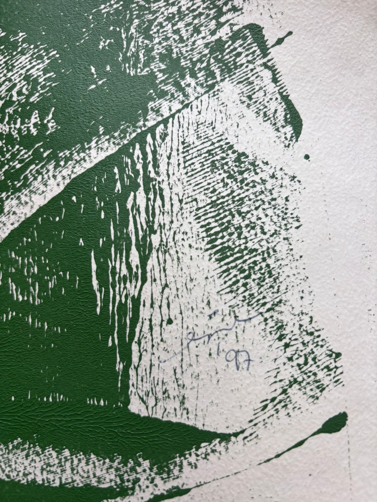 Origineel handgetekend grafisch kunstwerk (1997) • Uniek, Ophalen of Verzenden