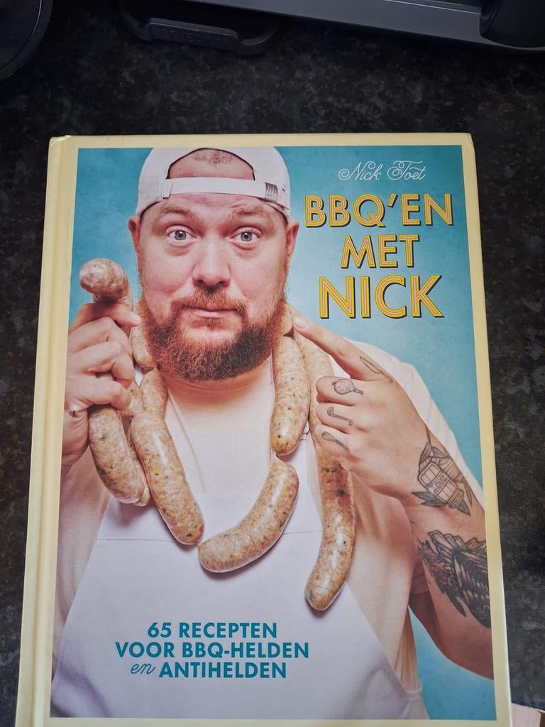 BBQ'en met Nick - 65 recepten voor BBQ-helden en antihelden, Boeken, Kookboeken, Ophalen of Verzenden, Zo goed als nieuw, Hoofdgerechten