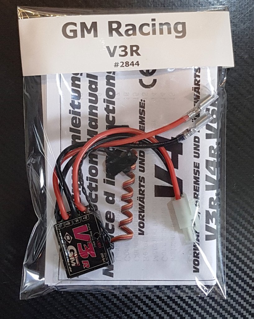 GM Racing V3R #2844 Elektronische snelheidsregelaar (ESC), Verzenden, Gebruikt