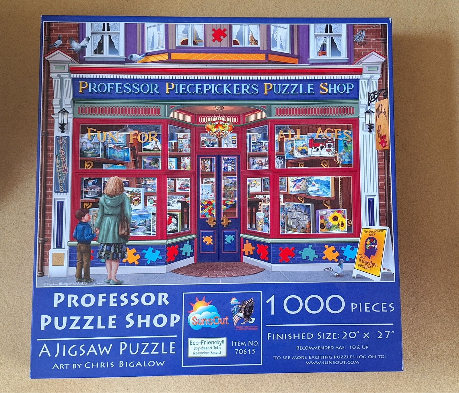 Sunsout legpuzzel, Ophalen of Verzenden, 500 t/m 1500 stukjes, Zo goed als nieuw