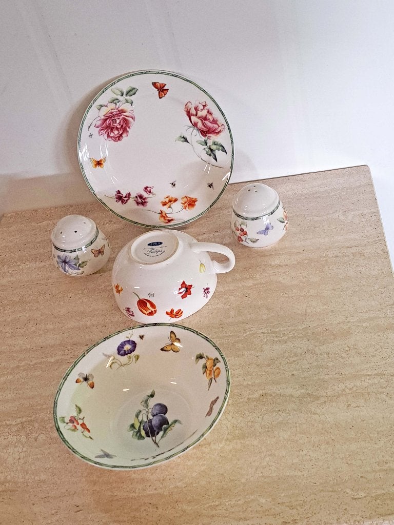 Peper & zout Janneke Brinkman JBS en kop, schaaltje, kom etc, Antiek en Kunst, Antiek | Servies los, Ophalen of Verzenden