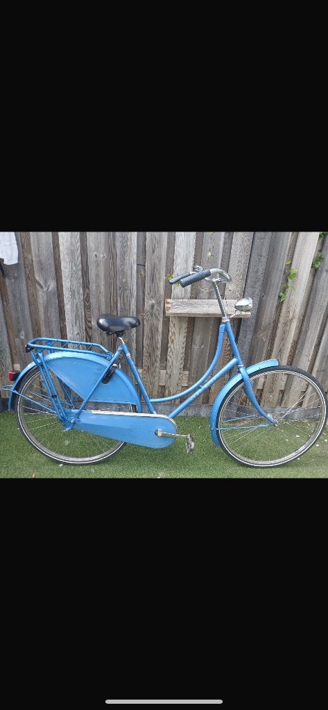 Omafiets, Ophalen, Gebruikt