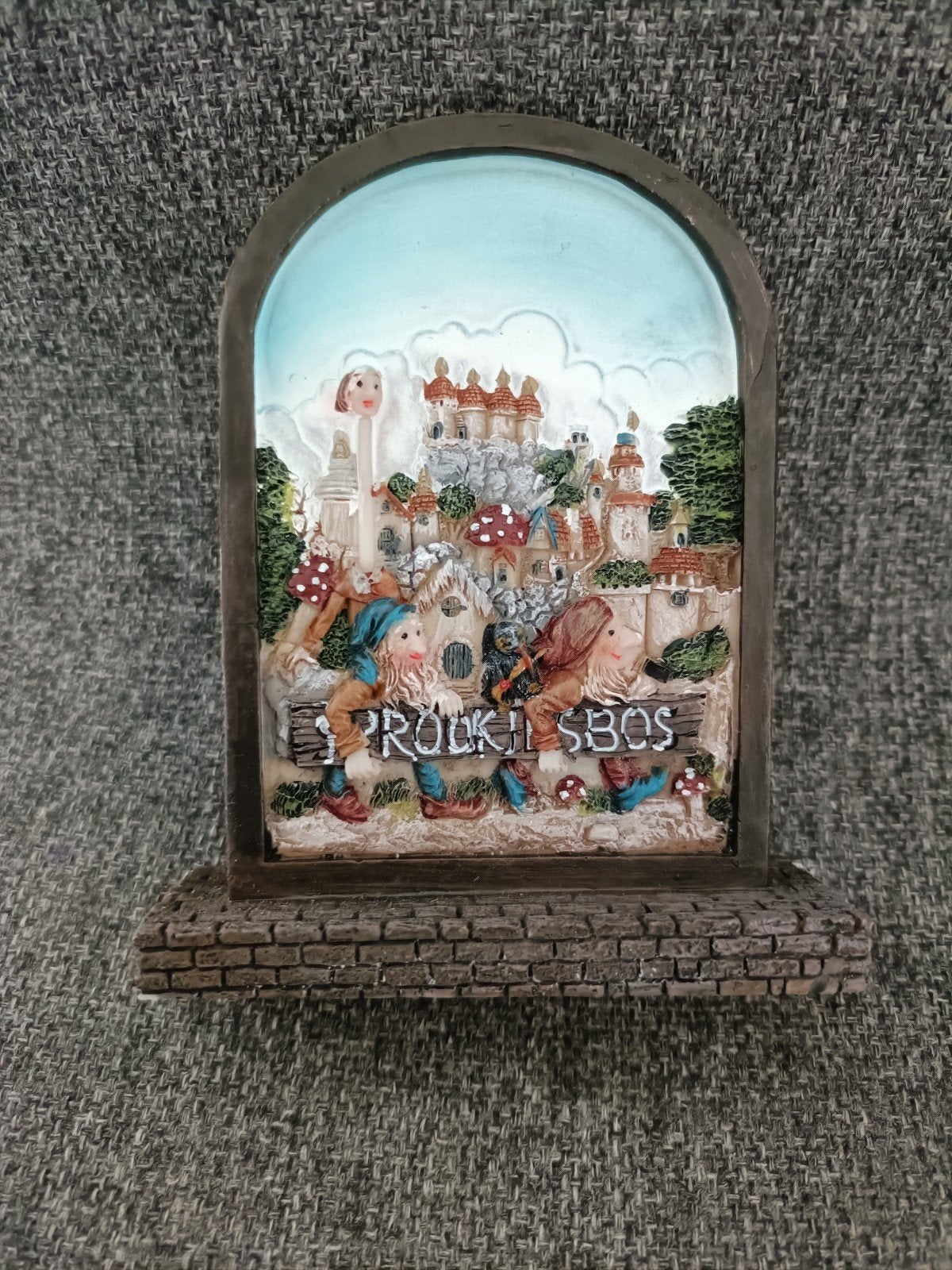 Efteling luville bord, Ophalen of Verzenden, Rechthoekig, Minder dan 50 cm