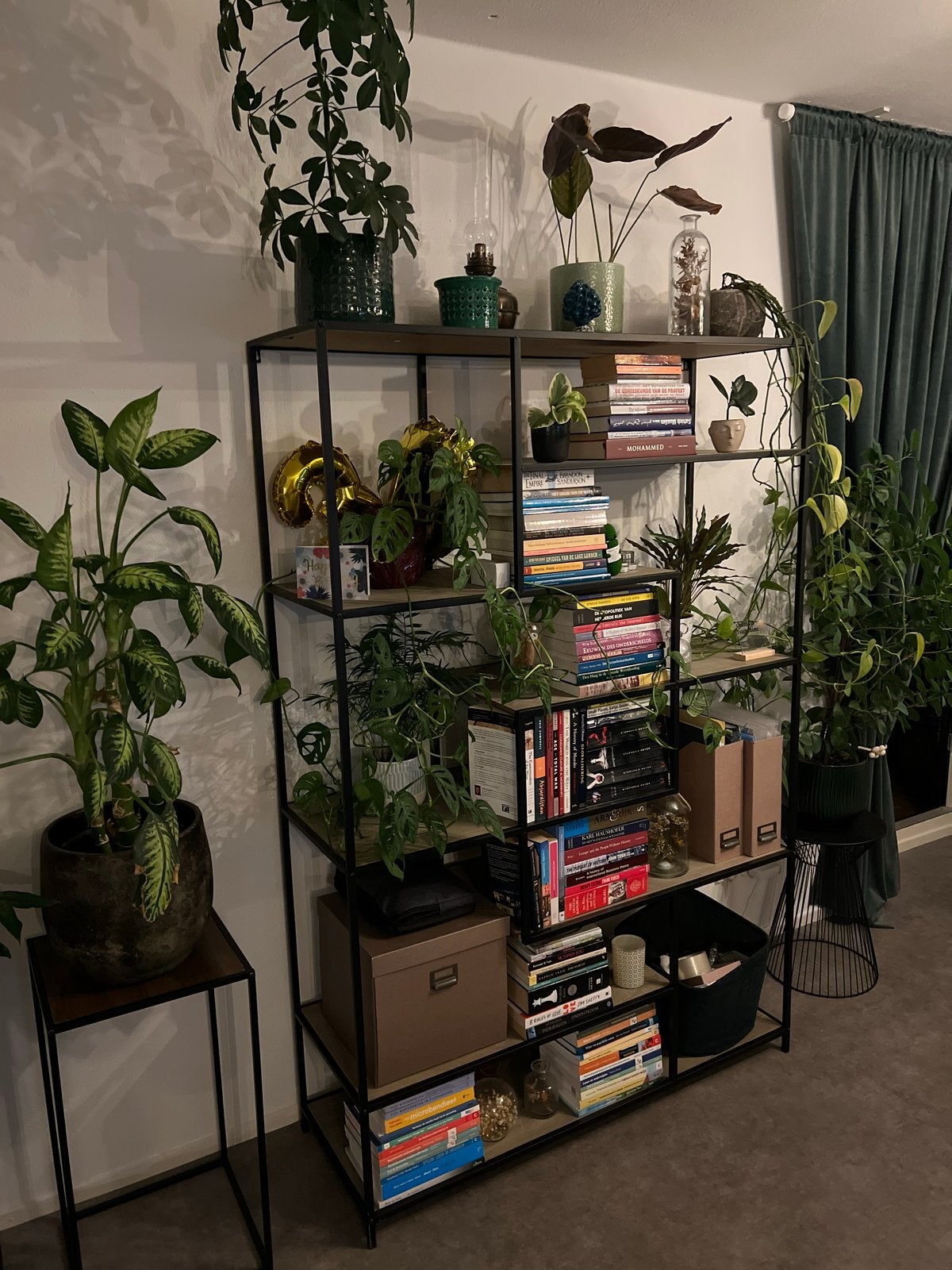 Stijlvolle Boekenkast/Open Kast - 180x120x40 cm, Ophalen, Met plank(en), Gebruikt, 100 tot 150 cm