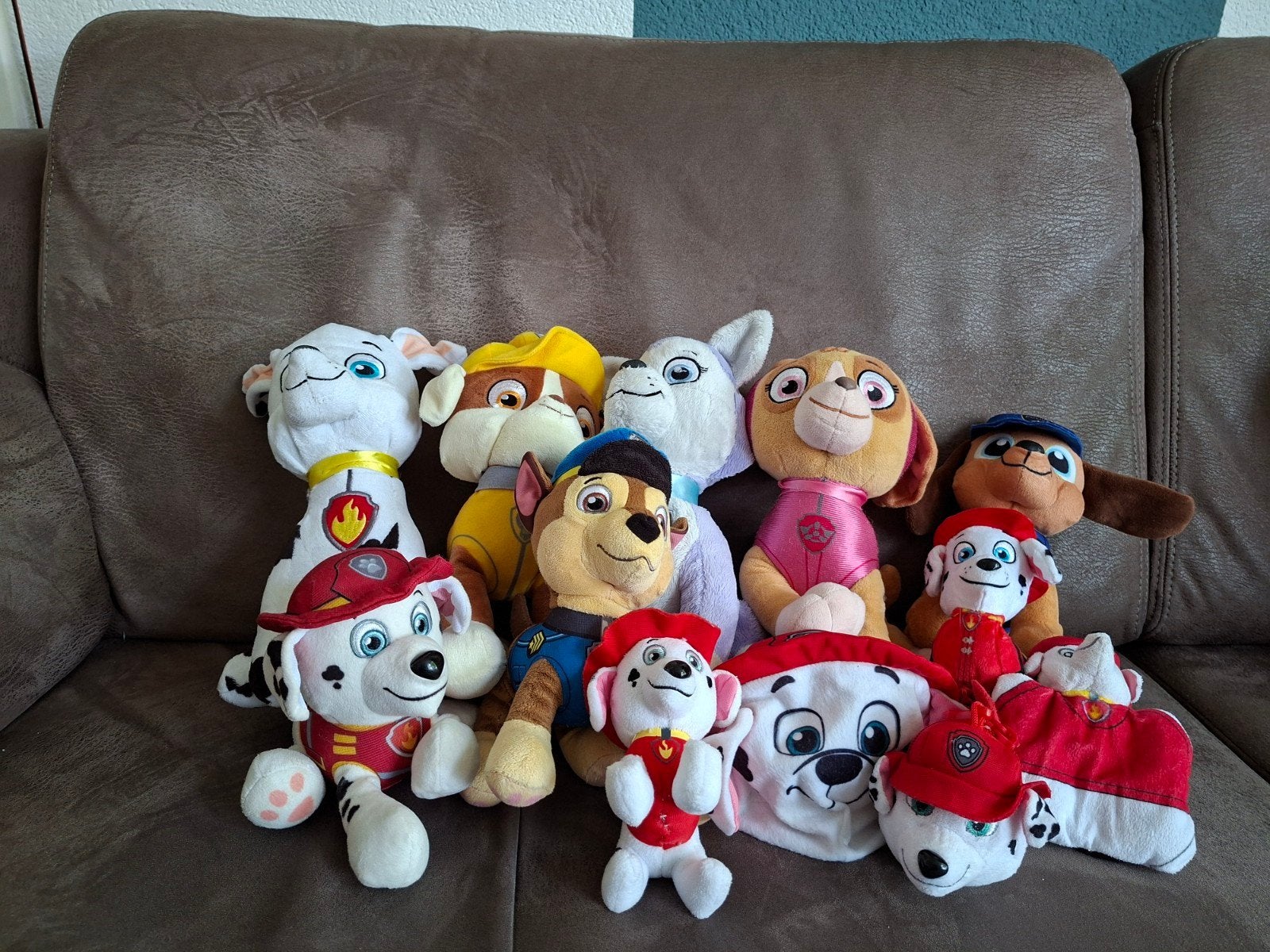 Paw Patrol knuffels, Kinderen en Baby's, Speelgoed | Knuffels en Pluche, Ophalen, Zo goed als nieuw, Hond