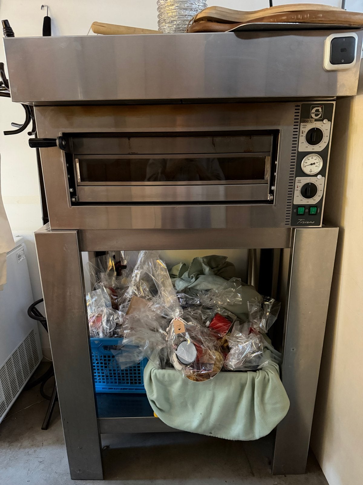 Professionele Cuppone Tiziano Pizzaoven - Horeca, Ophalen, Gebruikt, 60 cm of meer