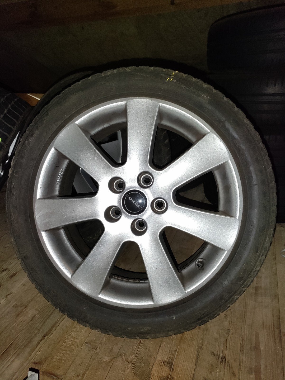 TE KOOP Winterbanden met LM velgen, Auto-onderdelen, Ophalen, Gebruikt, Banden en Velgen, 17 inch