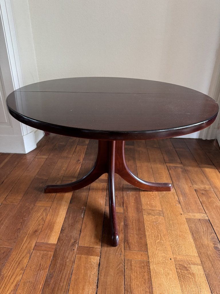 Vintage Lübke eettafel, Ophalen, Vintage design, Zo goed als nieuw, Vijf personen of meer
