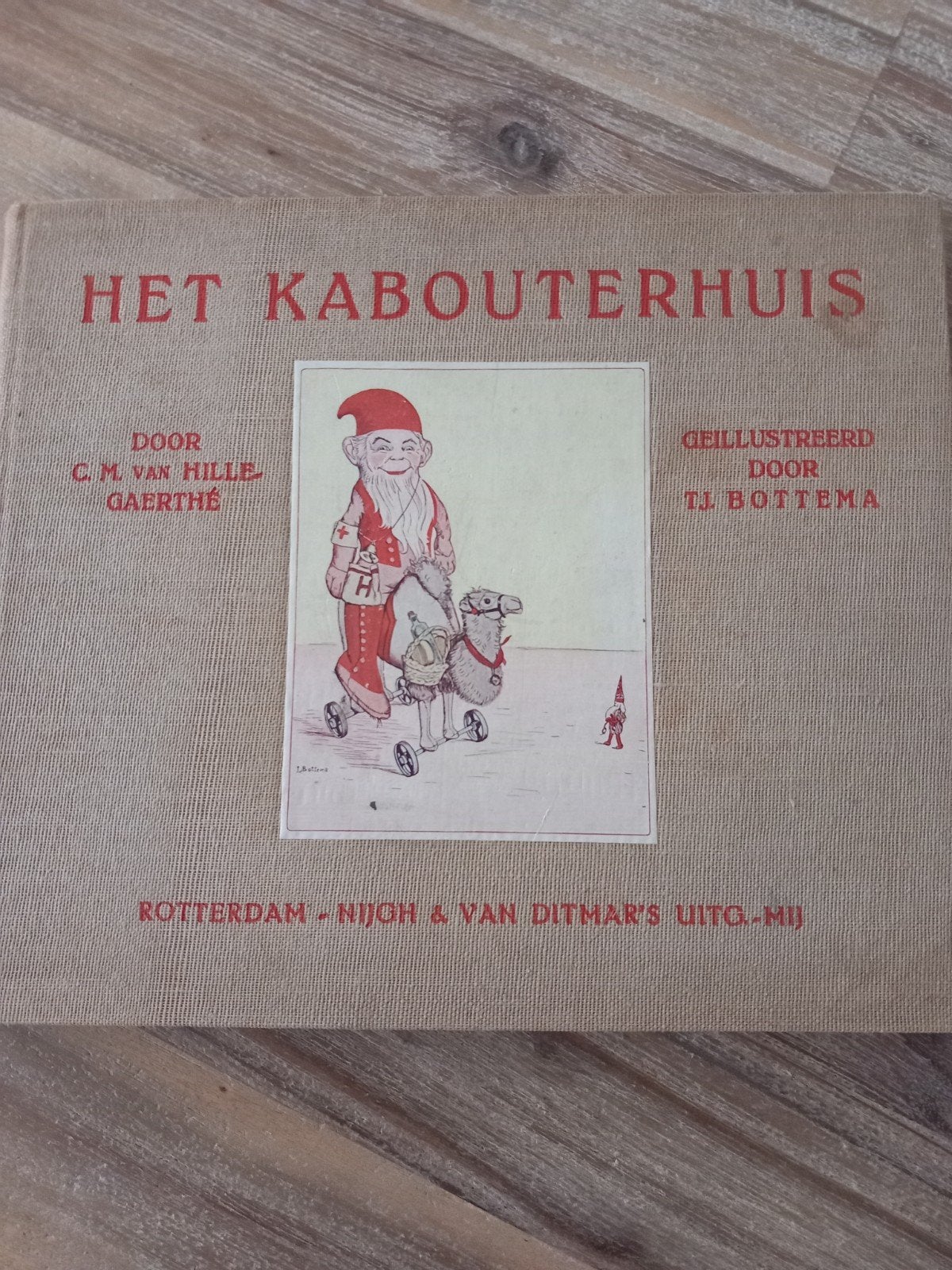 Het Kabouterhuis - Geïllustreerd door Tj. Bottema, Ophalen of Verzenden, Gelezen, C.M. van Hille-Gaerthé, Sprookjes