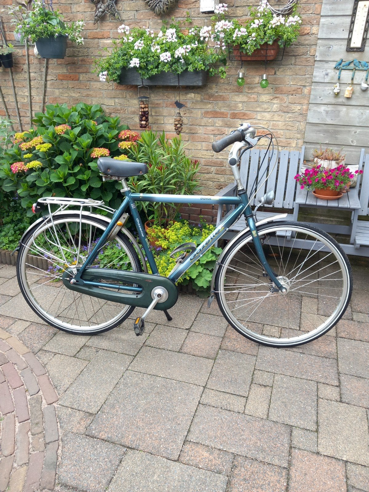 nette 28" Gazelle Davos met 7 versnellingen, Fietsen en Brommers, Ophalen, Gebruikt, Versnellingen, 57 tot 61 cm