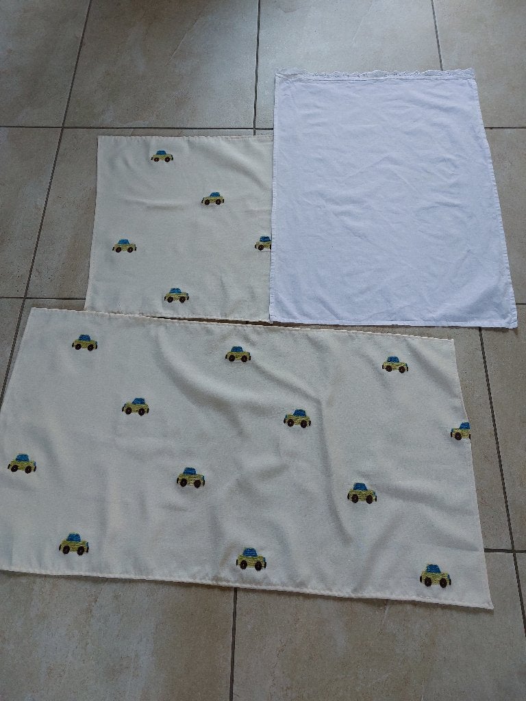 lakentje en dekje voor poppenwagen of poppenbedje, Ophalen, Zo goed als nieuw, Overige typen