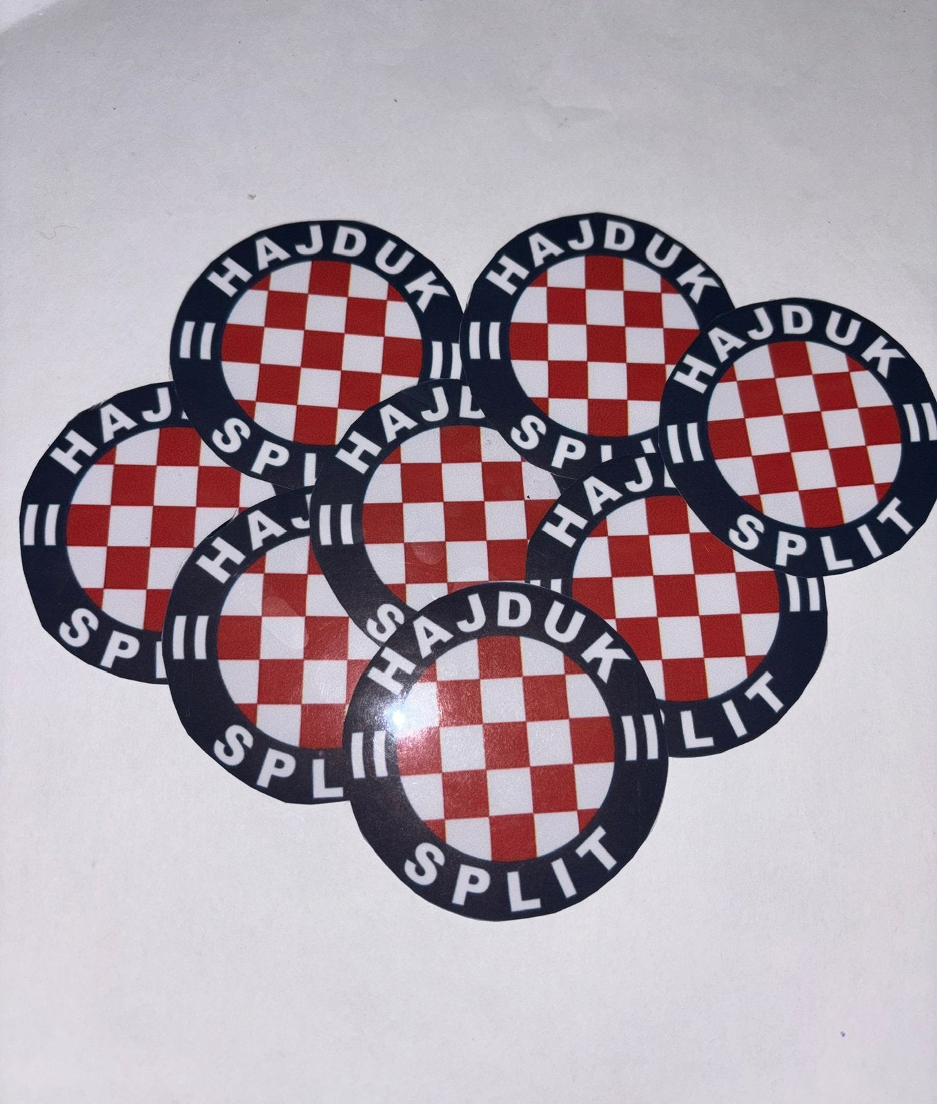 Hadjuk split voetbal logo sticker, Ophalen of Verzenden, Nieuw, Buitenlandse clubs, Poster, Plaatje of Sticker