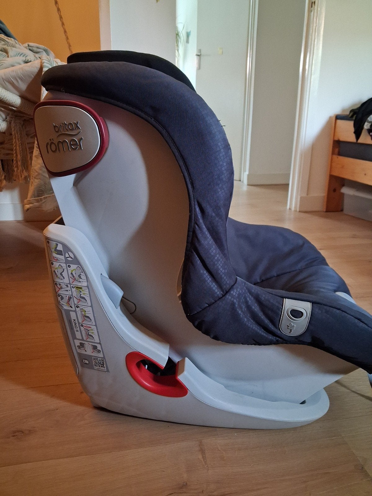 Brittax rőmer King II Autostoel, 9 t/m 18 kg, Slaapstand, Ophalen, Overige merken