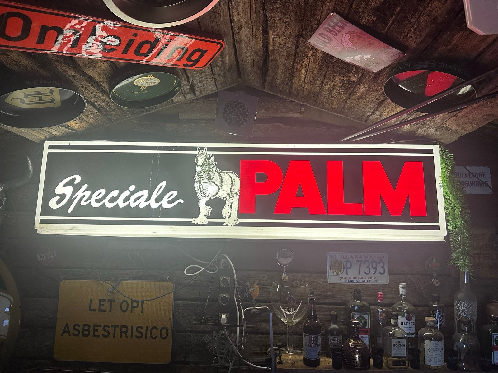 Groot Speciaal Palm Uithangbord - Lichtreclame, Ophalen