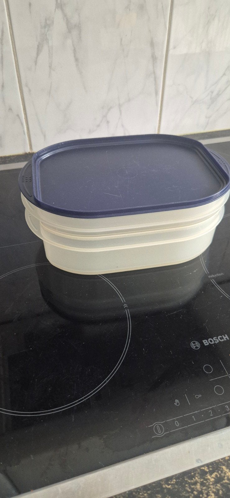 Tupperware belegdoos 3-delig - Zeer goede staat, Huis en Inrichting, Keuken | Tupperware, Ophalen of Verzenden, Zo goed als nieuw