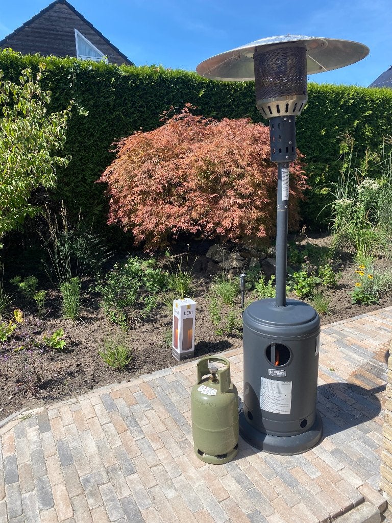 Terrasheater, Tuin en Terras, Terrasverwarmers, Ophalen of Verzenden, Gebruikt, Gas, Vloer