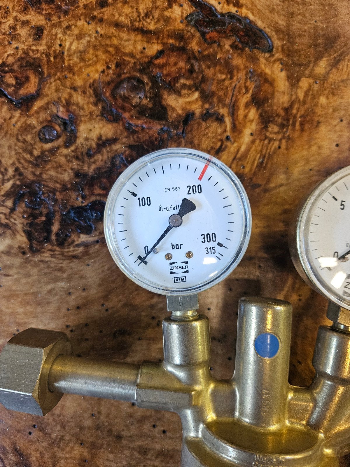 Zinser Drukregelaar met Manometers - Zo goed als nieuw, Zinser GmbH, Info@zinser-schweisstechnik.de, Ophalen of Verzenden, Druk