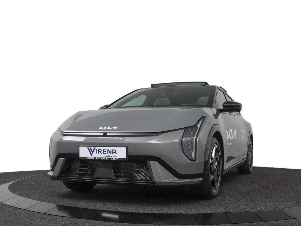 Kia EV4 Fastback GT-PlusLine 81.4 kWh - *DEMO* - Head-up Dis, Auto's, 1814 kg, Zwart, Elektrisch, Adaptive Cruise Control