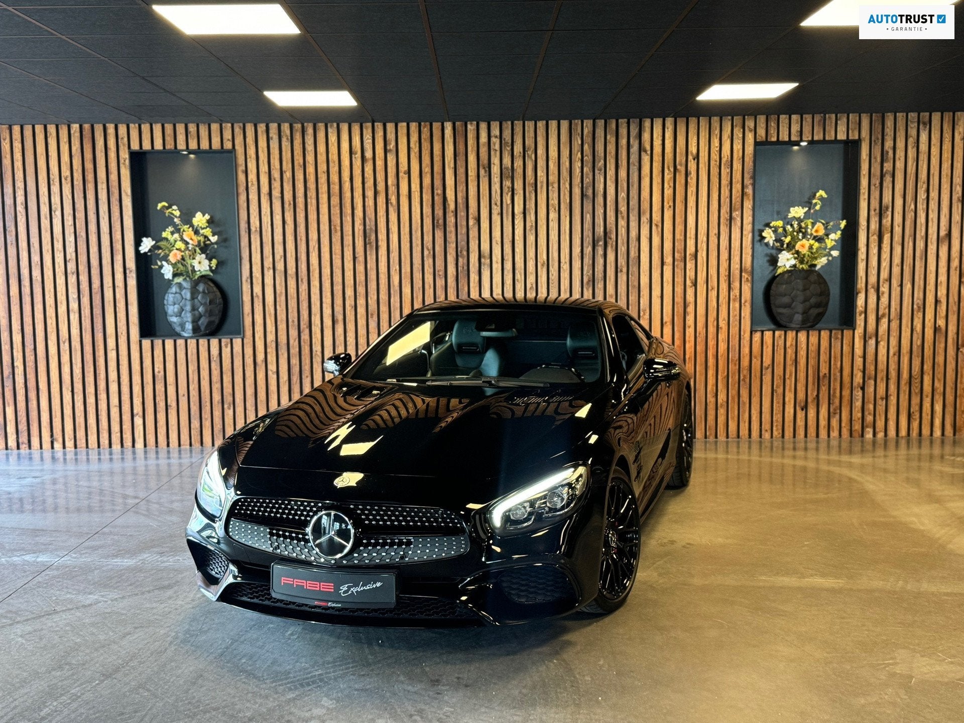 Mercedes-Benz SL-klasse 500 Edition 1 / 63 Look / Memory / H, Auto's, Euro 5, Gebruikt, Cabriolet, Zwart