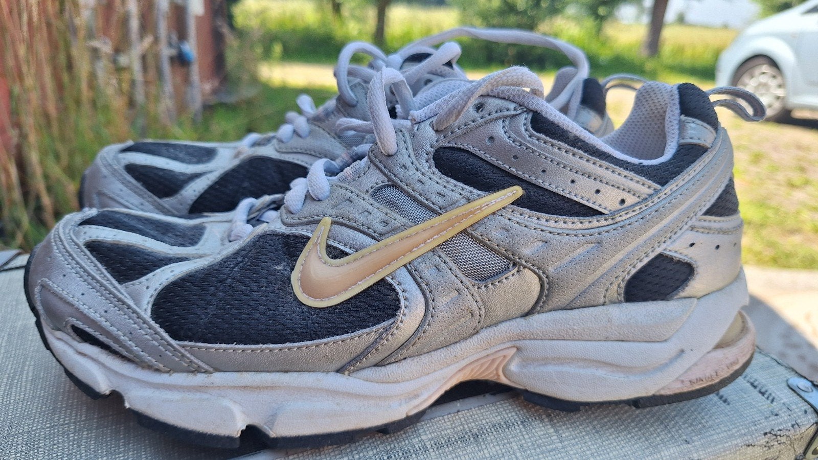 Nike hardloopschoenen, maat 39, Nike, Ophalen of Verzenden, Gedragen, Wit