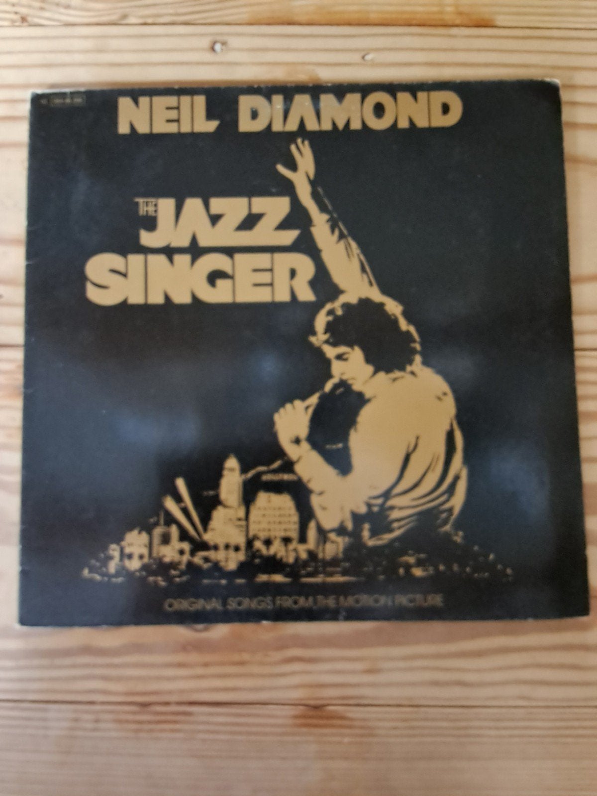 Neil Diamond - The Jazz Singer LP (1980), LP, Gebruikt, Pop, Ophalen of Verzenden