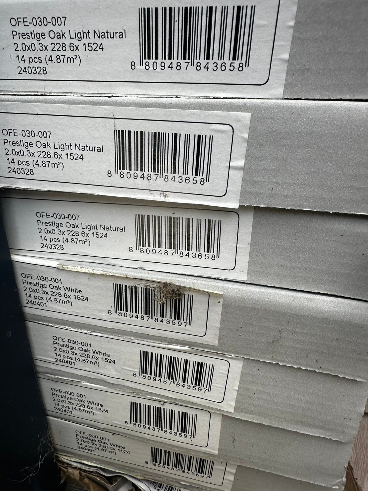 Pvc vloer plak pvc, Wandtegels, Ophalen of Verzenden, Zo goed als nieuw, 10 m² of meer
