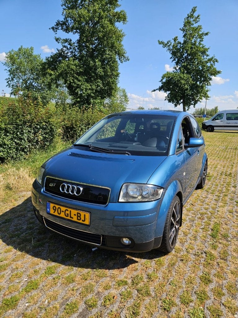 Audi A2 1.4 S Line | Lage KMs | Rijdt goed | Lees Adv :), Auto's, Audi, Voorwielaandrijving, Stof, 74 pk, 31 €/maand