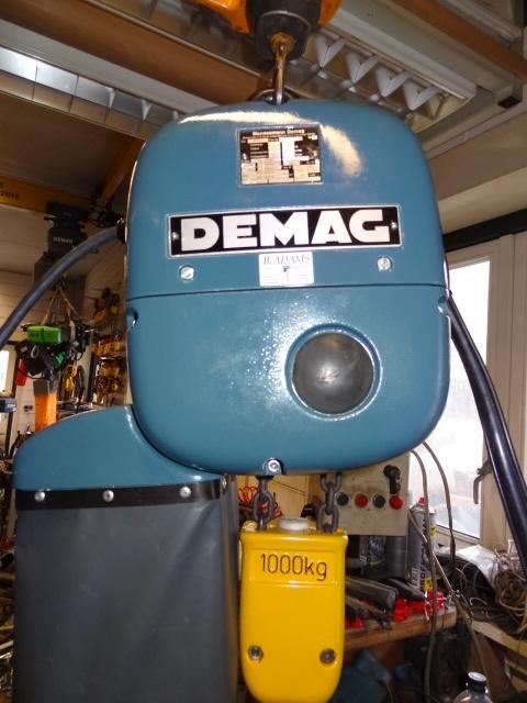 Demag ketting takel PK5N-F 1000 KG, Ophalen, Zo goed als nieuw, Elektrisch