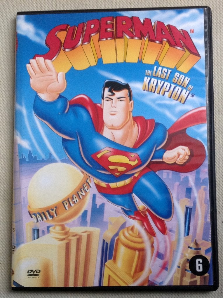 Superman The Last Son Of Krypton, Cd's en Dvd's, Dvd's | Tekenfilms en Animatie, Tekenfilm, Verzenden, Amerikaans, Nederlands