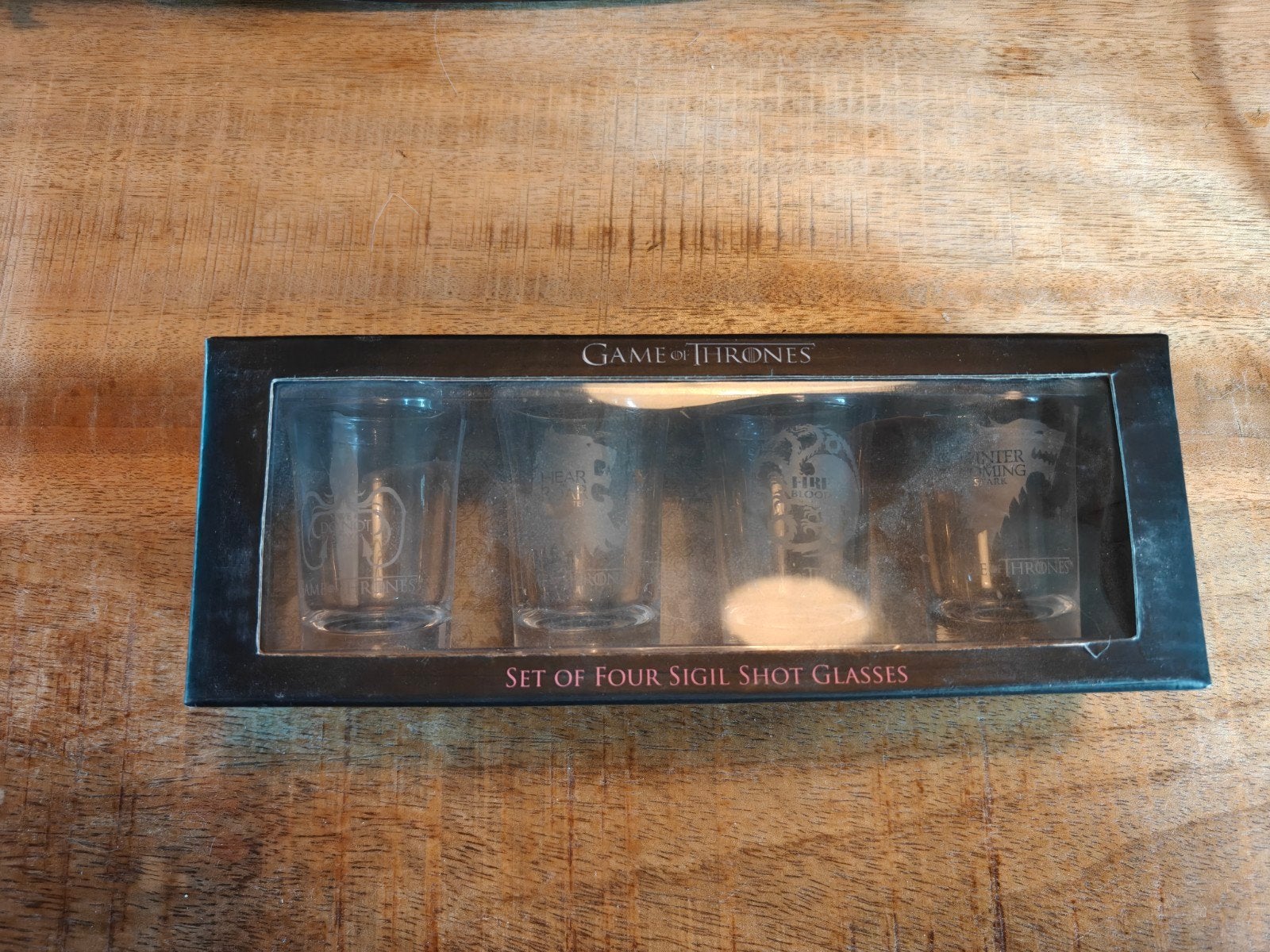 Game of Thrones Shotglazen Set - HBO Merchandise, Verzamelen, Ophalen of Verzenden
