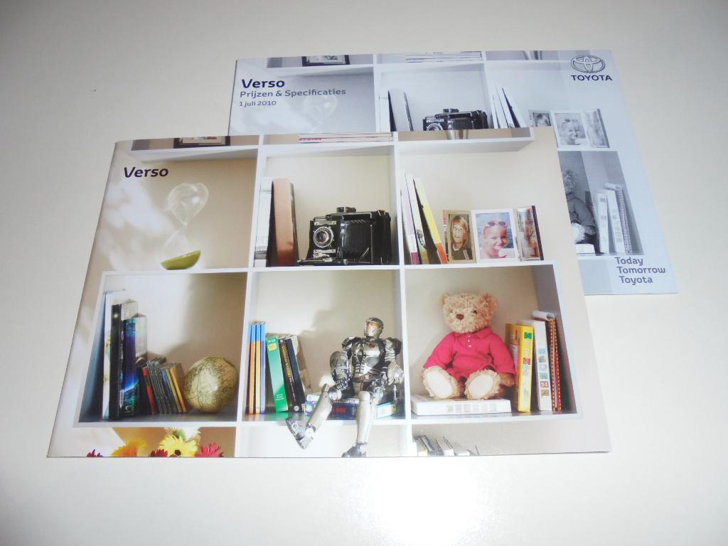 brochure Toyota Verso  2011, Ophalen of Verzenden, Nieuw, Toyota