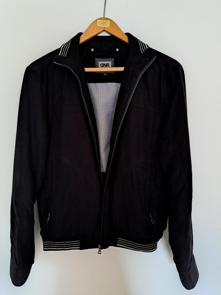 Zomerjas, Kleding | Heren, Ophalen, Maat 48/50 (M), Zwart, Zo goed als nieuw