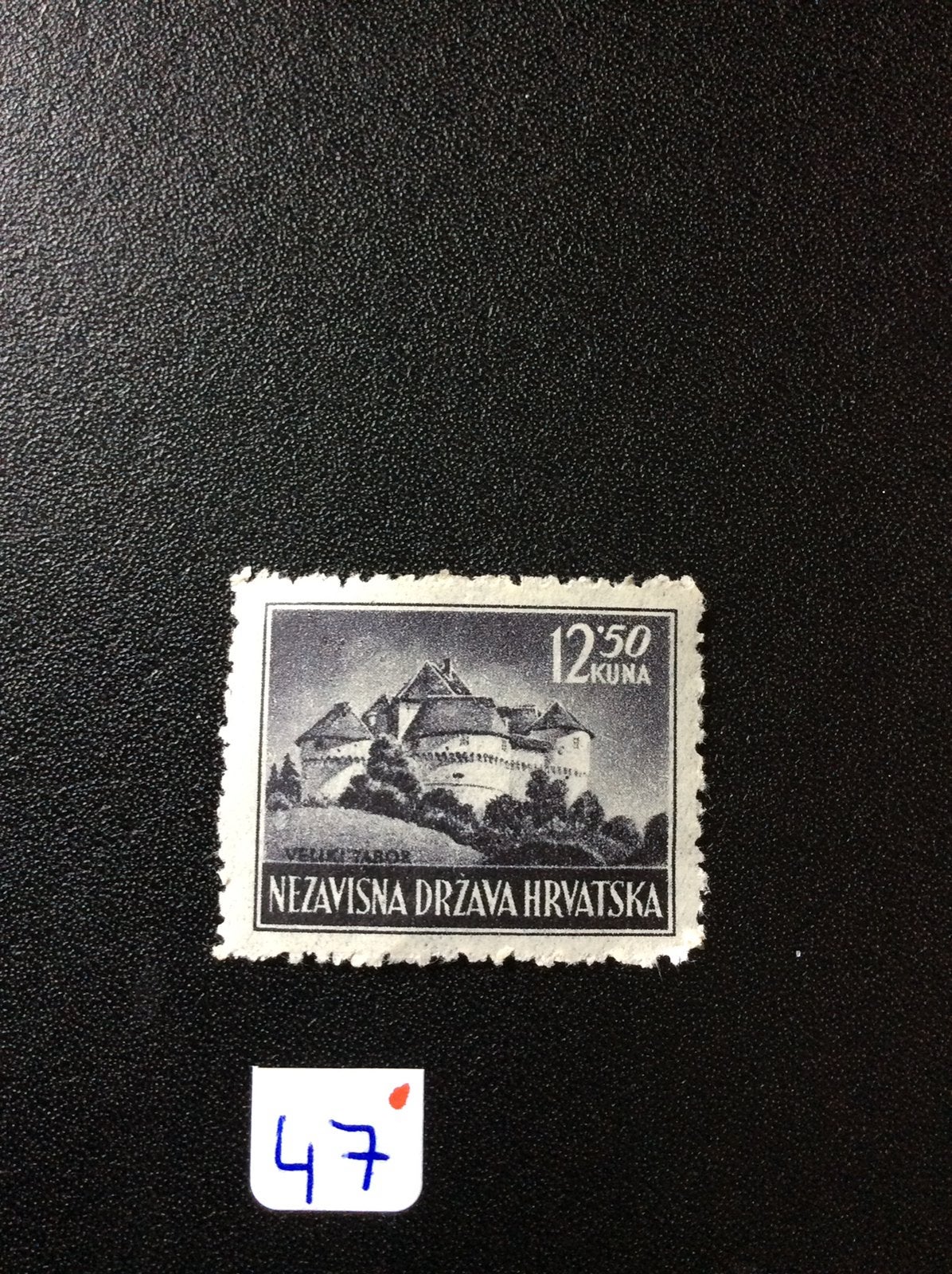 Kroatie postzegel 1943 pfr Mi 99, Ophalen of Verzenden, Overige landen, Postfris