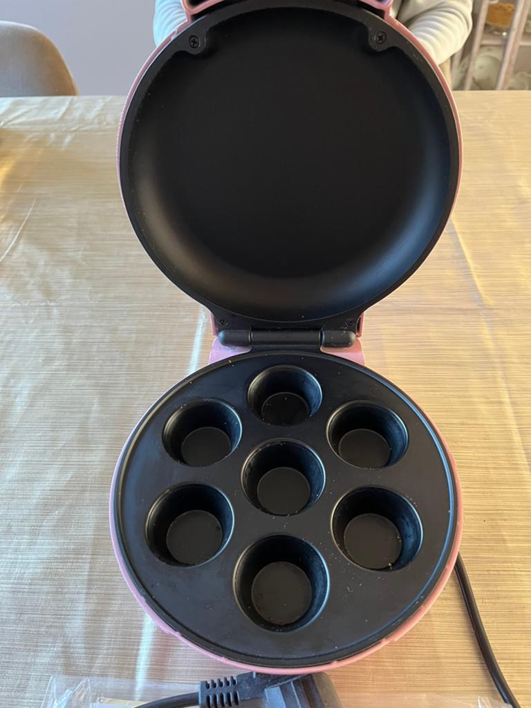 🧁Tomado Cup Cake maker, roze met instructie boekje, Ophalen of Verzenden, Zo goed als nieuw, Cupcakes